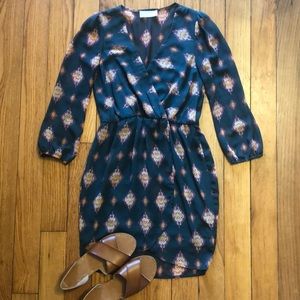 Tinley Peppermint Long Sleeve Mini Dress